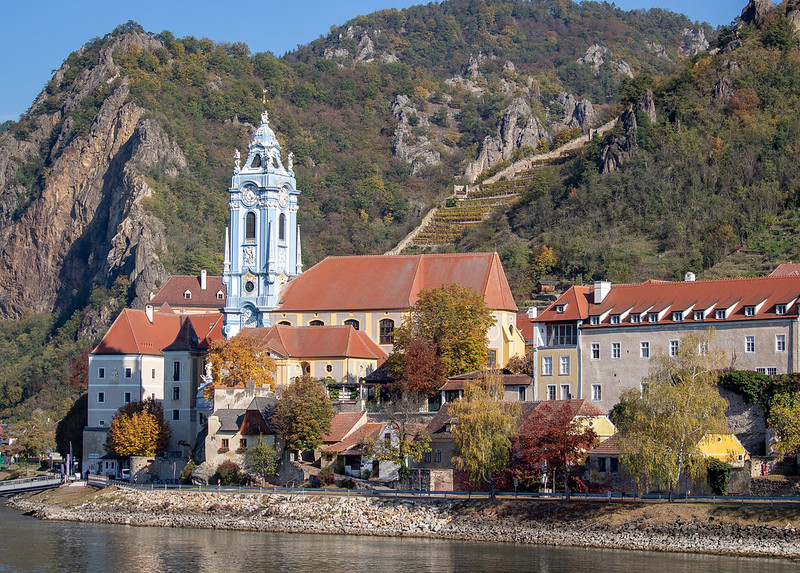 Embarkation point for a Danube River cruise at Krems