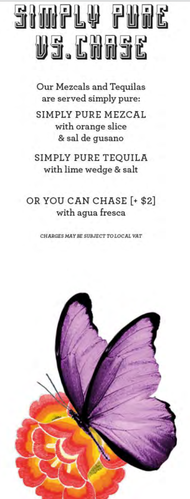 Scarlet Lady Mezcal Bar Menu Page 7
