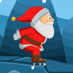 Game Santa On Skates