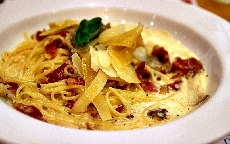 Bucatine Carbonara Bucatine Carbonara