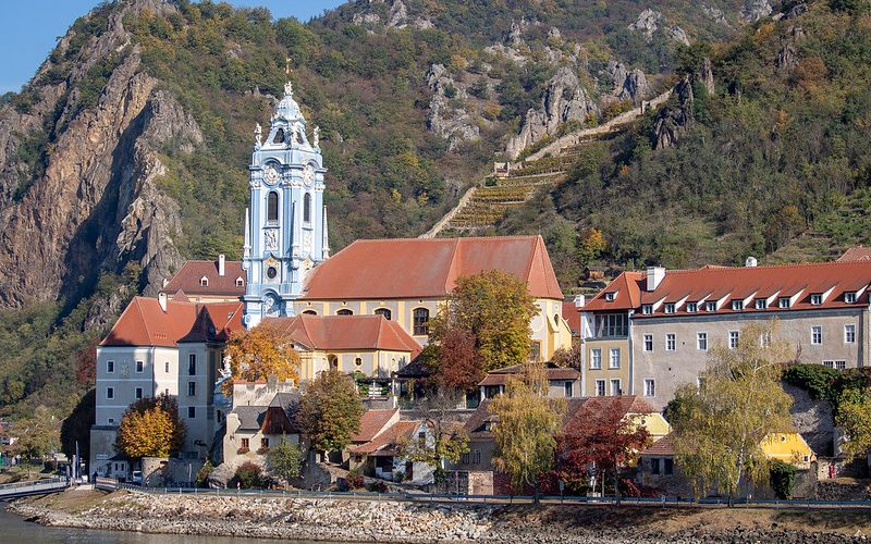 Viking Embarkation point for a Danube river cruise at Krems Scenic Views you will get on Rhine or Danube River Cruise