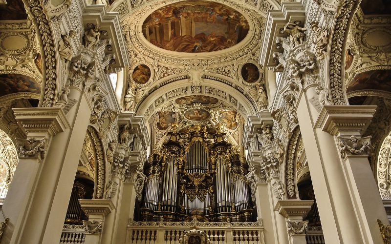 The largest organ in St. Stephen’s Cathedral Passau The largest organ in St. Stephen's Cathedral Passau