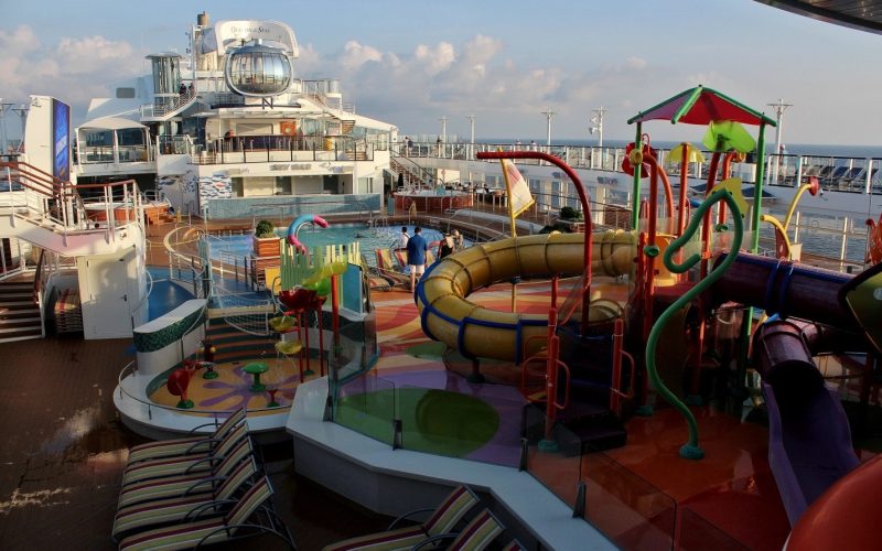 The Pool Deck on Ovation Of The Seas The Pool Deck on Ovation Of The Seas